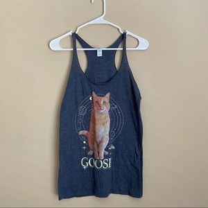 Captain Marvel Goose Tank Top